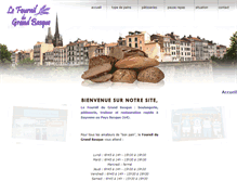 Tablet Screenshot of boulangerie-bayonne.com